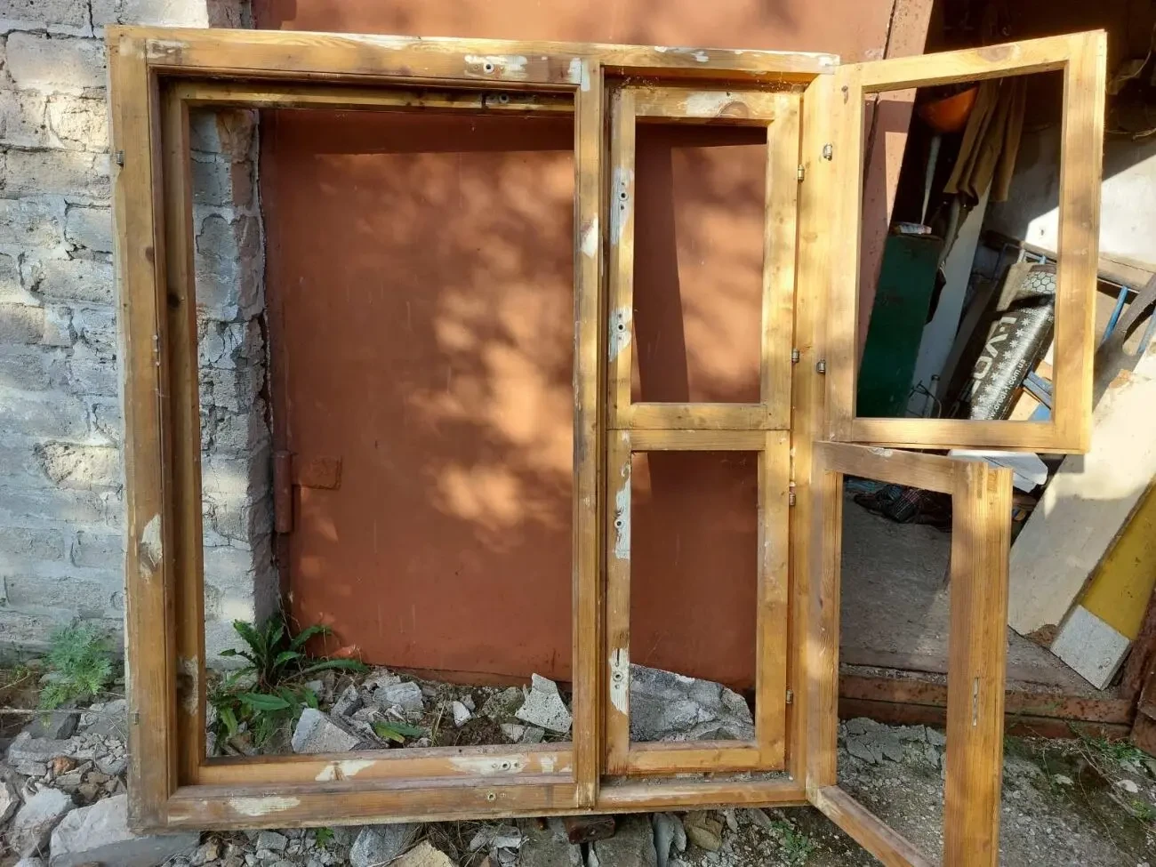 Рама новая деревянная с луткой 5 штук 2