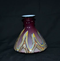 Авторская ваза,стекло.