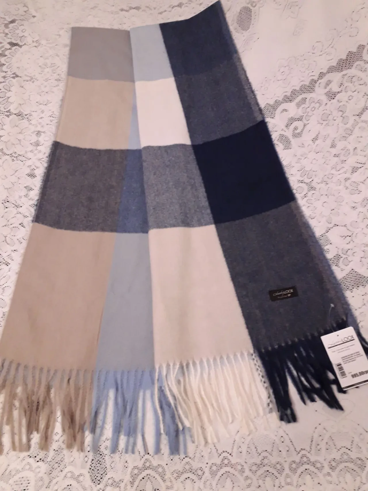 Палантин шарф унисекс колготки Giulia Conte / Lucky Look 8