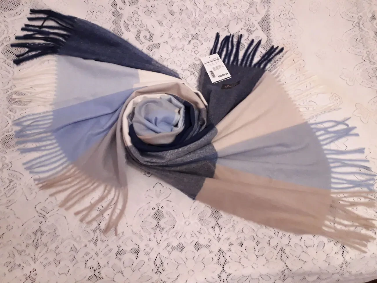 Палантин шарф унисекс колготки Giulia Conte / Lucky Look 9