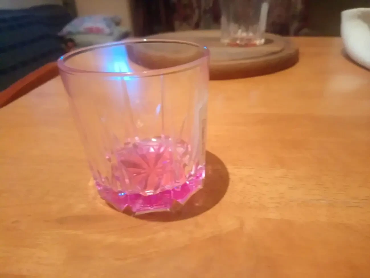 Красивый стеклянный стакан. Новый. Украина 2