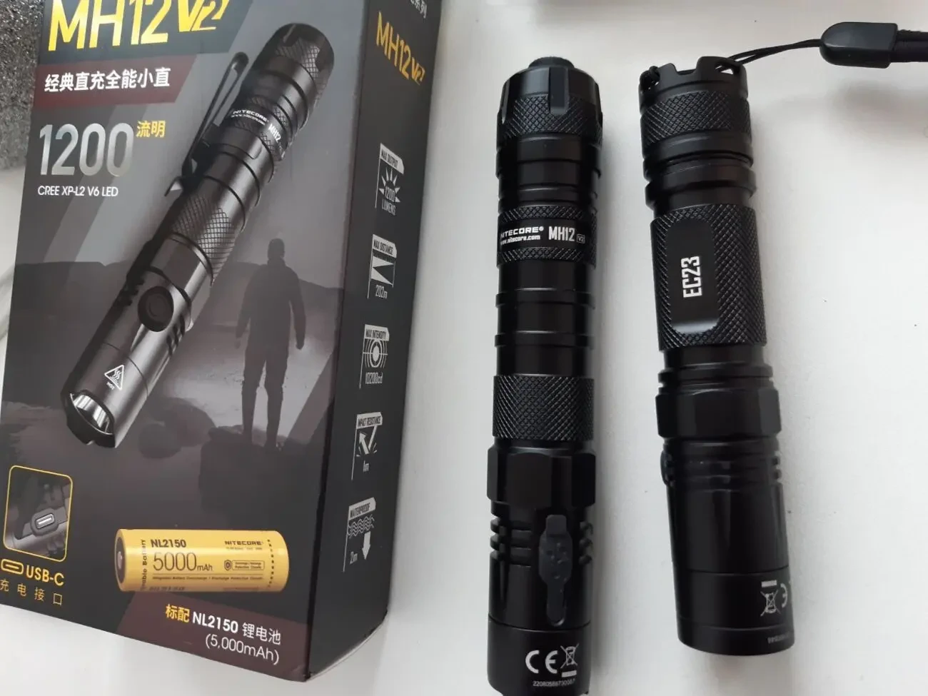 Тактичний ліхтар Nitecore EC23 2