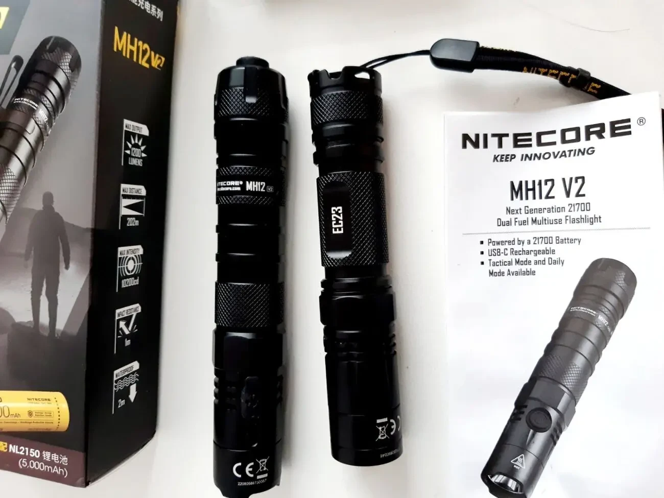 Тактичний ліхтар Nitecore EC23