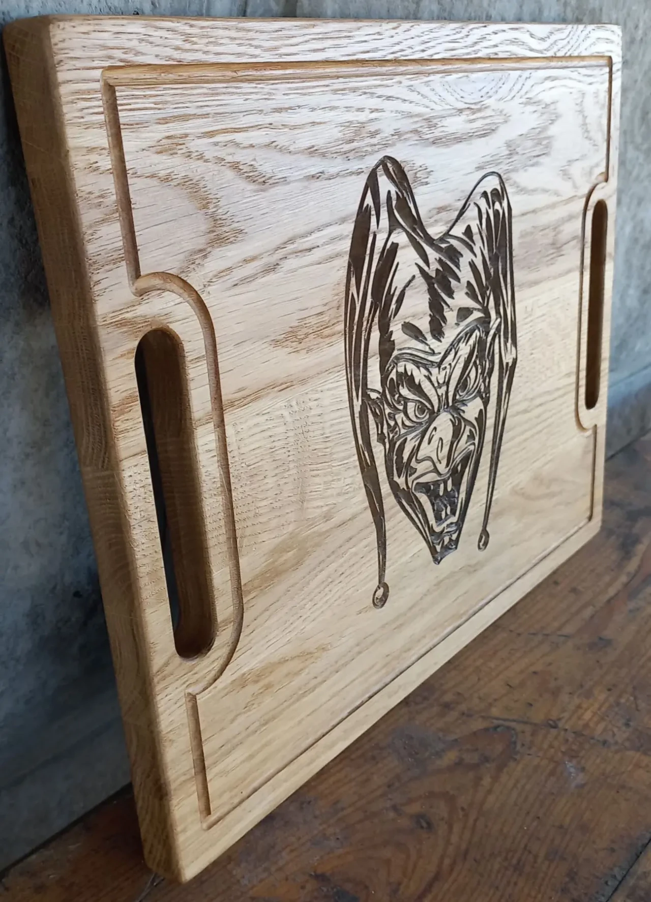 Пiднос з натурального дерева 