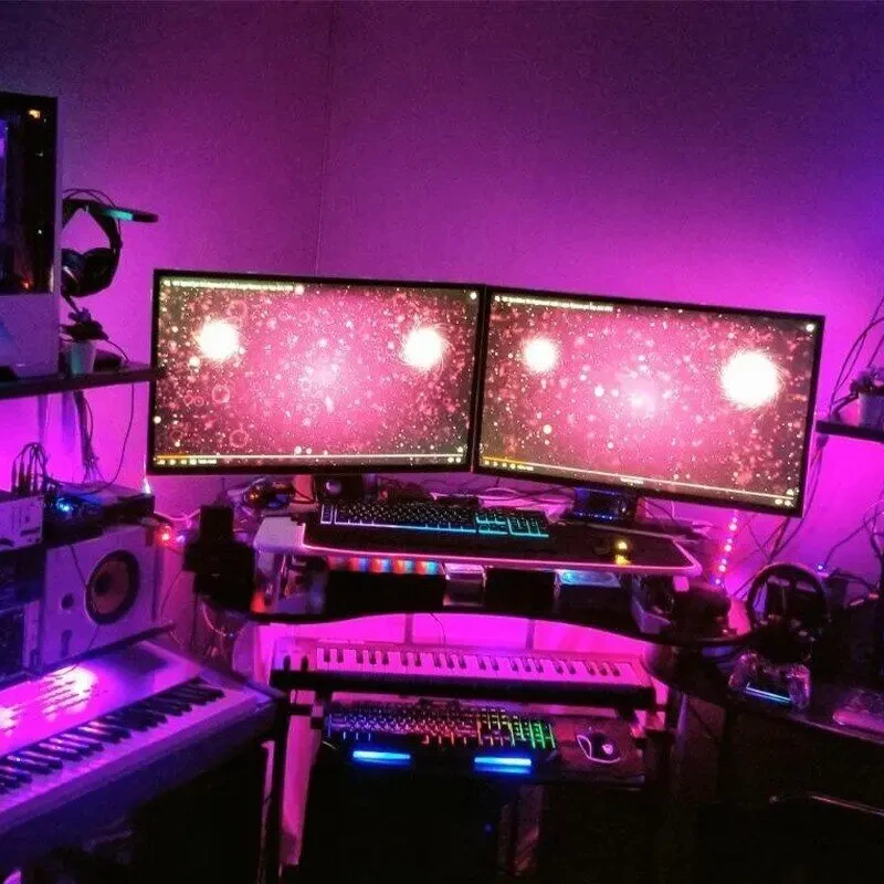 Светодиодная Лента 5 v, 5 метров, Led RGB USB с контроллером 5