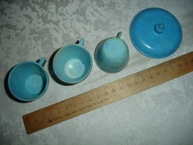 НАБОР/набір дитячого іграшкового посуду, залишки з комплекту. РАРИТЕТ