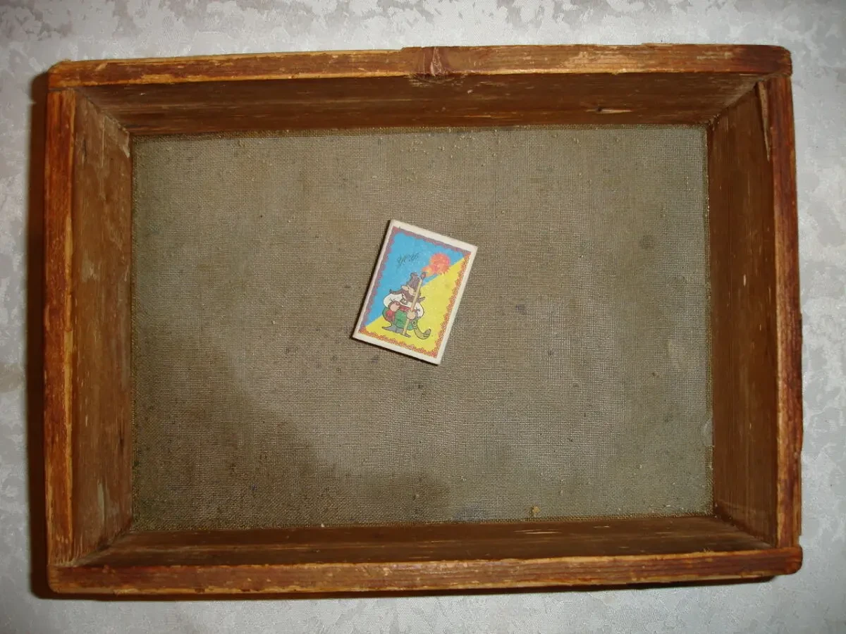 СИТО для муки/борошна, дерево, 27 х 19 см, висота 8 см. РАРИТЕТ. 5