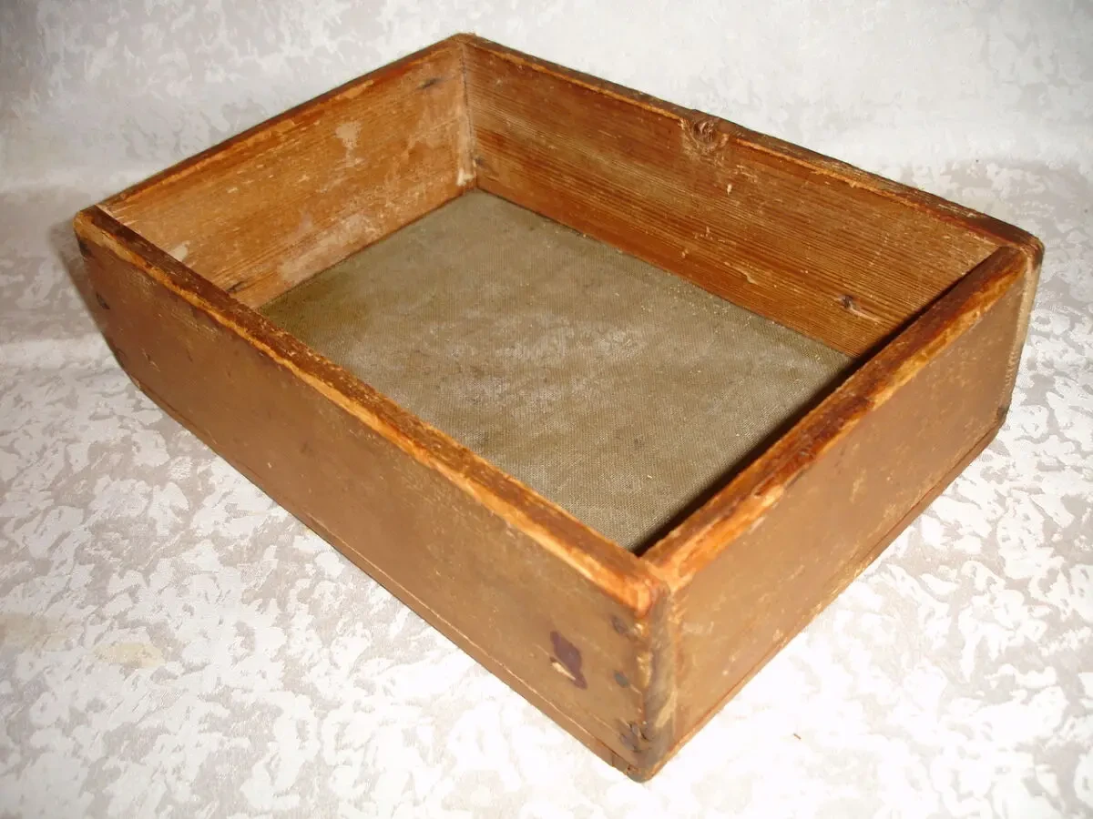 СИТО для муки/борошна, дерево, 27 х 19 см, висота 8 см. РАРИТЕТ. 6