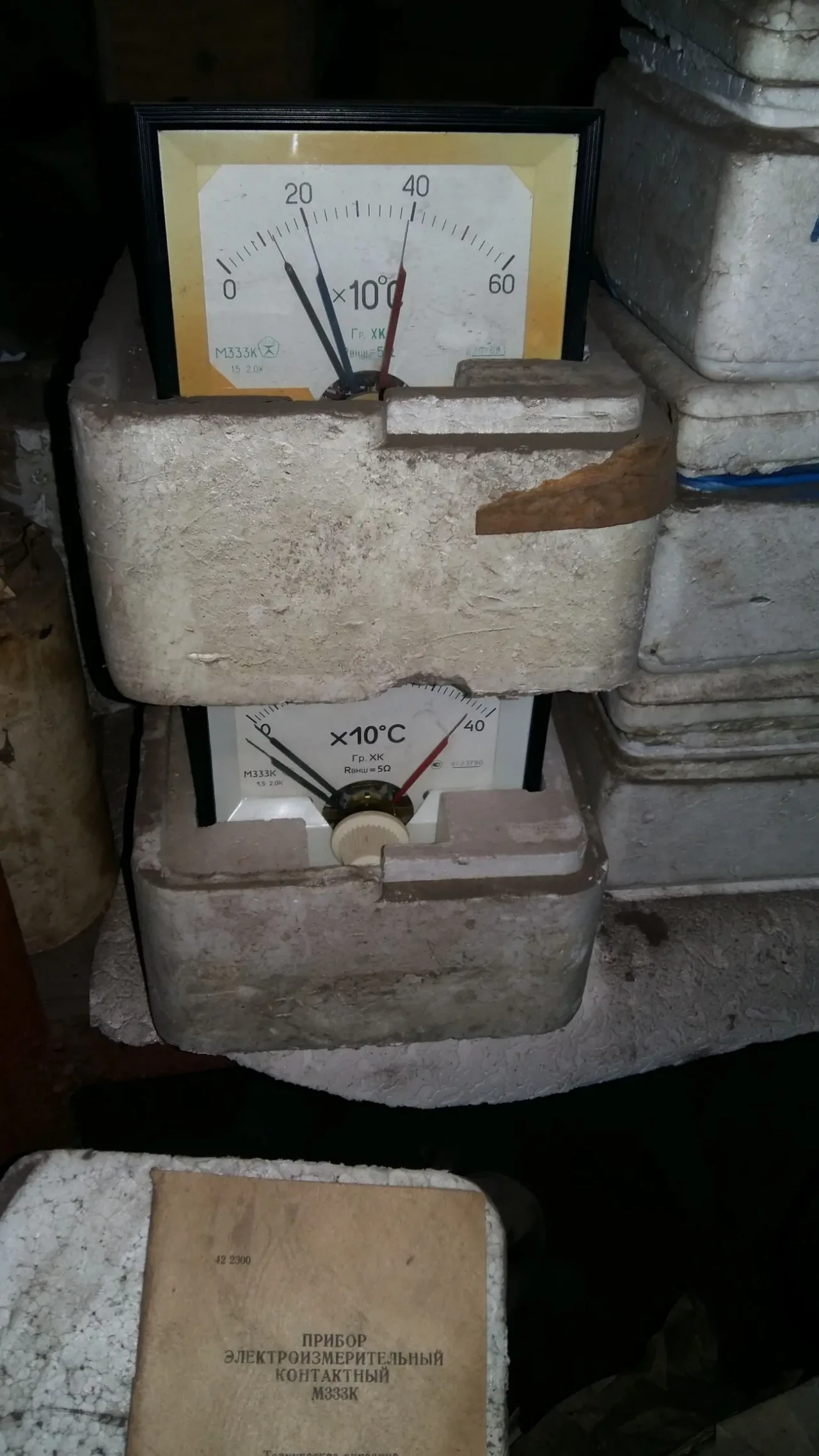 Прибор электроизмерительный М333К, Терморегулятор М333К, Прибор М333К