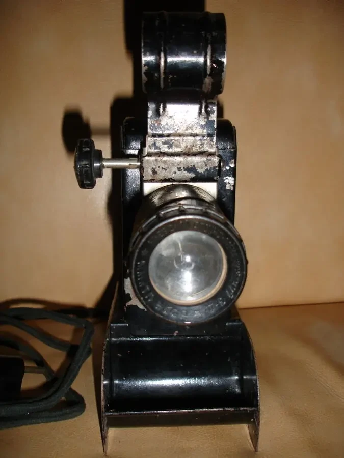 ФИЛЬМОСКОП/діапроектор Ф-49 ТАНЧИК, робочий + діафільм. РАРИТЕТ. 6