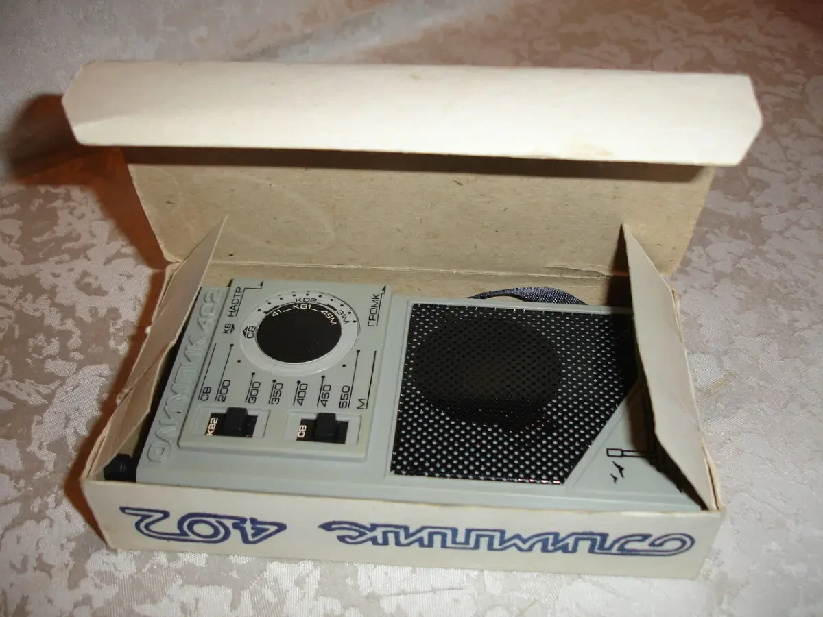 РАДИОПРИЕМНИК/радіоприймач ОЛИМПИК 402 1992 р.в. НОВИЙ, в уп. РАРИТЕТ 8