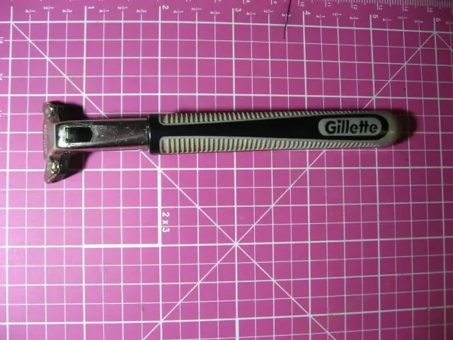 Станок бритвенный слалом 2, под кассеты шик, джилет с листочком