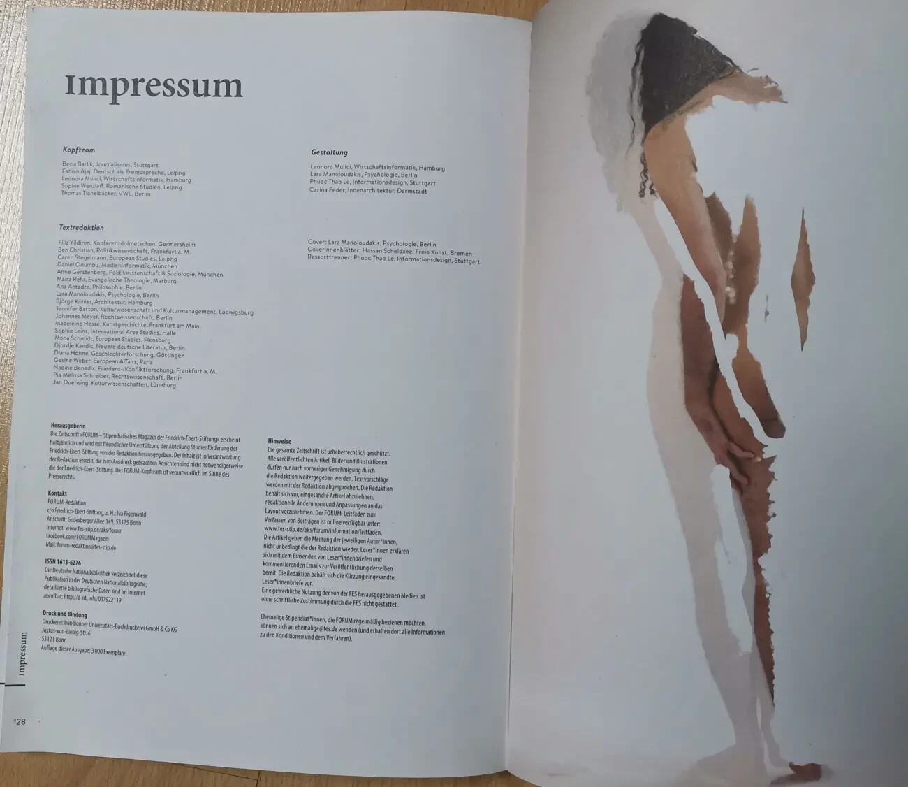 Forum. Stipendisches Magazin der Friedrich-Ebert-Stiftung. Warum nicht 7