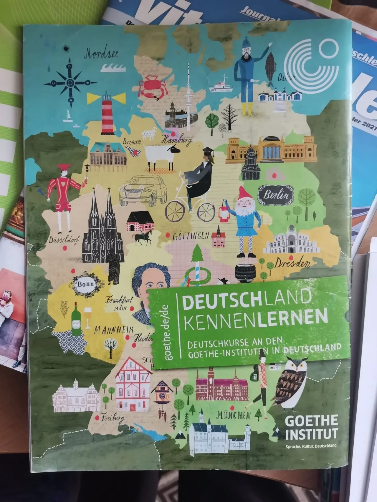 Vitamin de. Nr 39, 60, 71, 91. Журнали німецькою мовою 8