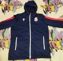 Футболная кофта с капюшоном Macron FC Stoke City, S