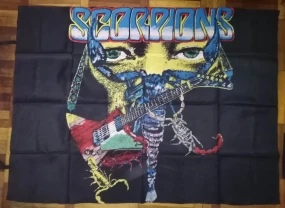 Банер легендарной группы Scorpions