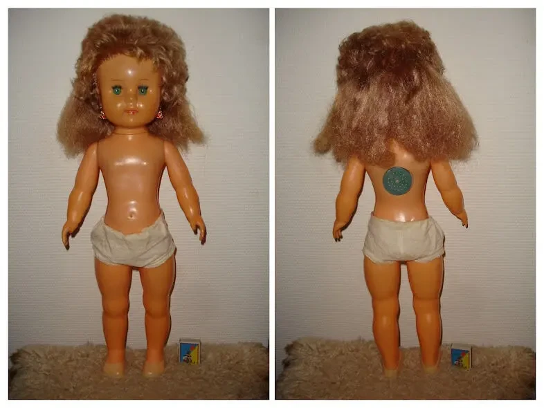 КУКЛА/лялька пластикова висотою 57 см. РАРИТЕТ.