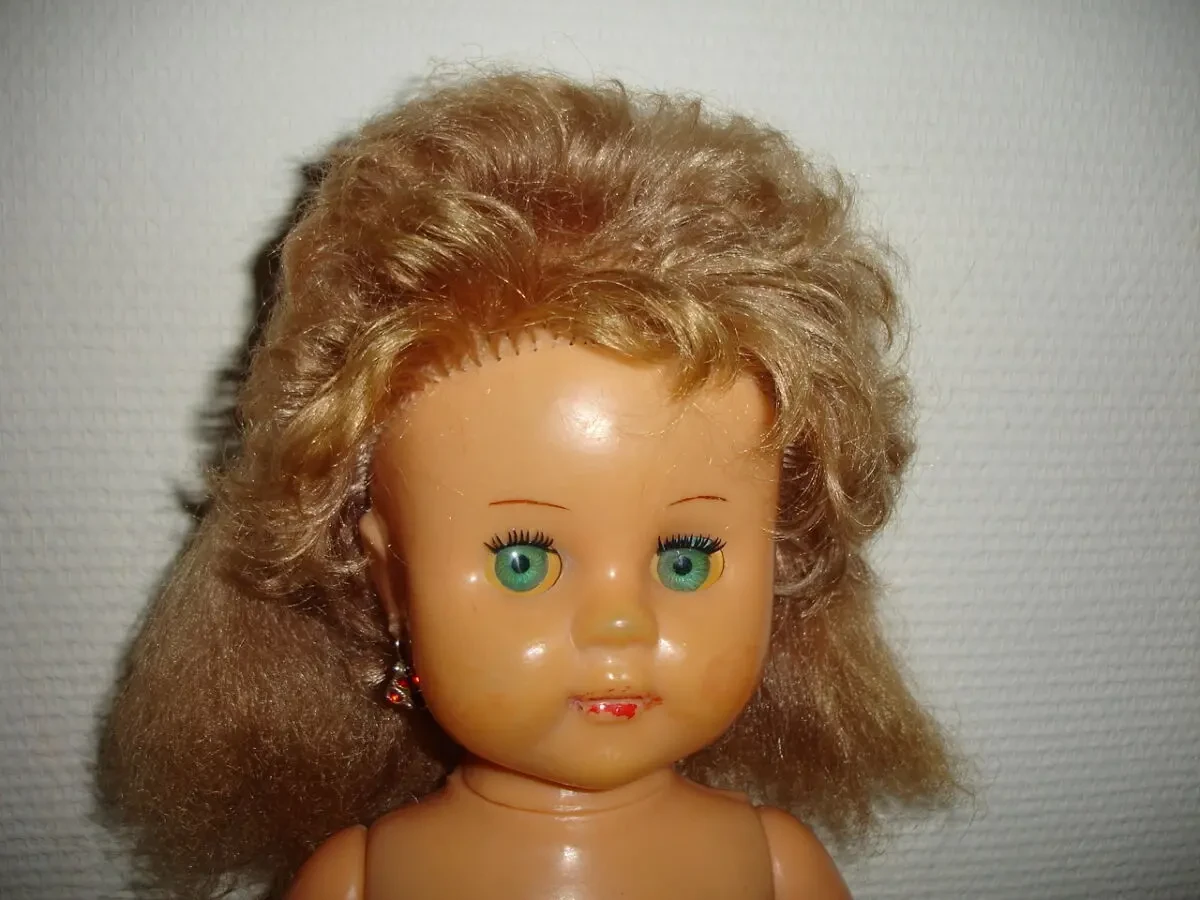 КУКЛА/лялька пластикова висотою 57 см. РАРИТЕТ. 4