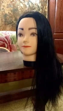Продам учебную голову для парикмахеров, болванку, манекен