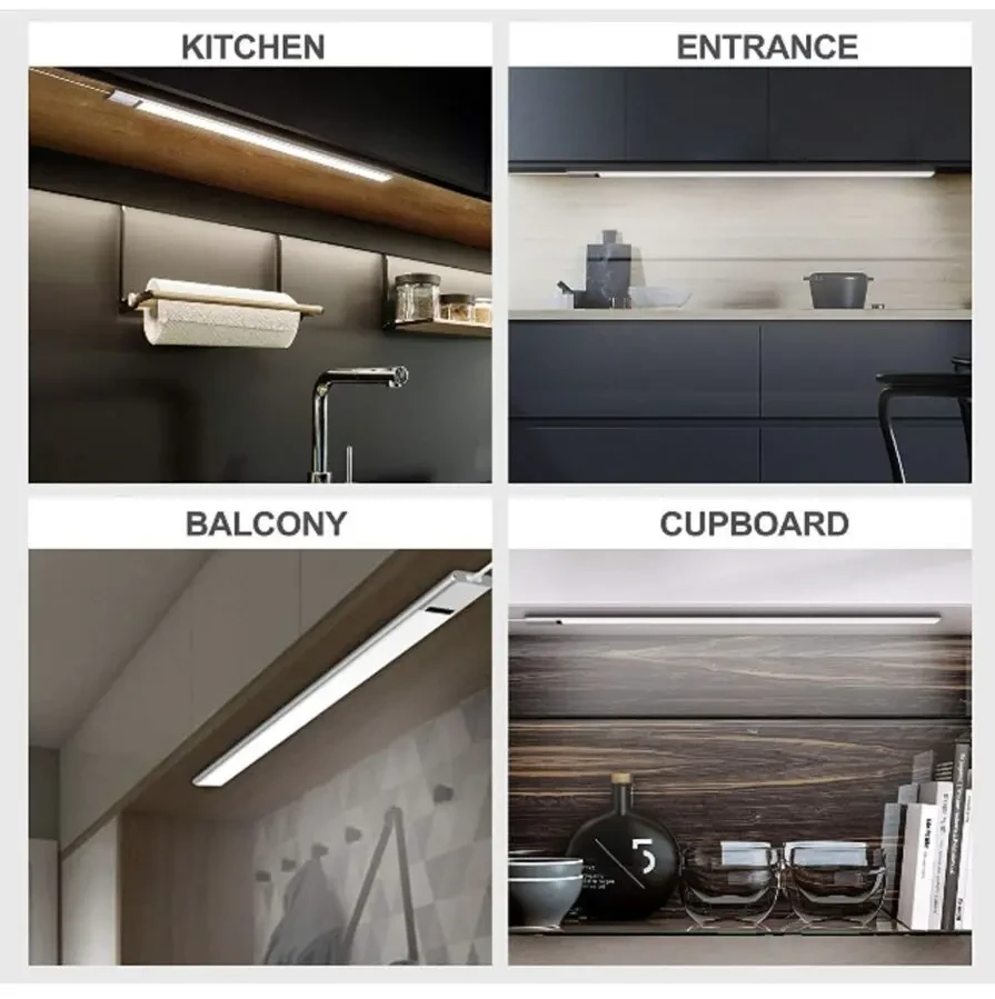 USB! Xiaomi Лампа аварийная LED 60 см/ линейный светильник / переноска 4