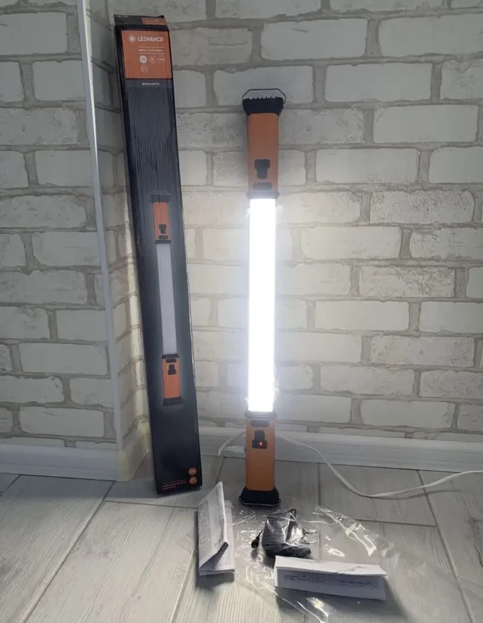 USB! Светильник аккумуляторный Osram 10W LED Аварийная лампа, фонарь 6