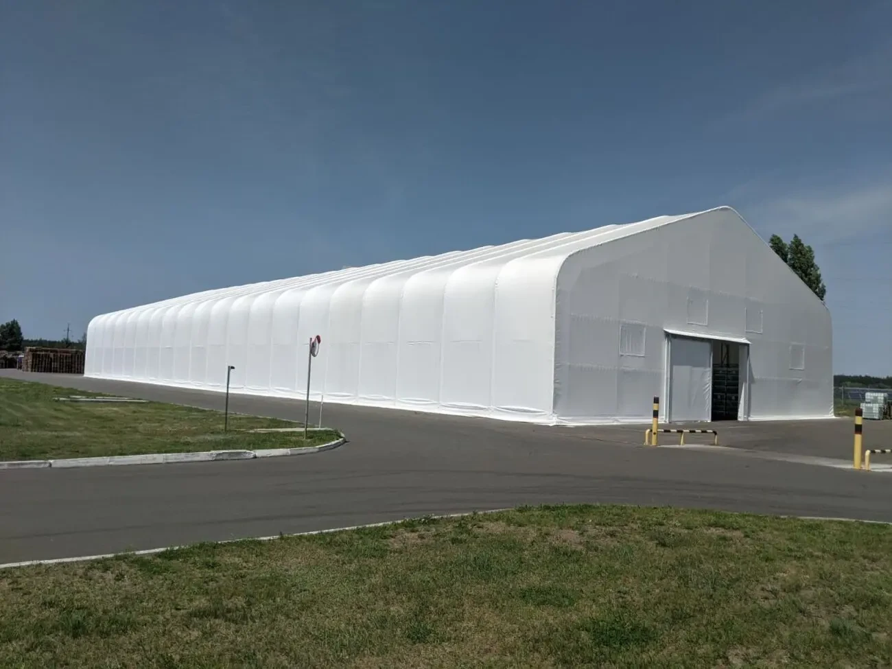 Ангар, каркасно-тентовий, збірно-розбірний, 30х80 м. 3
