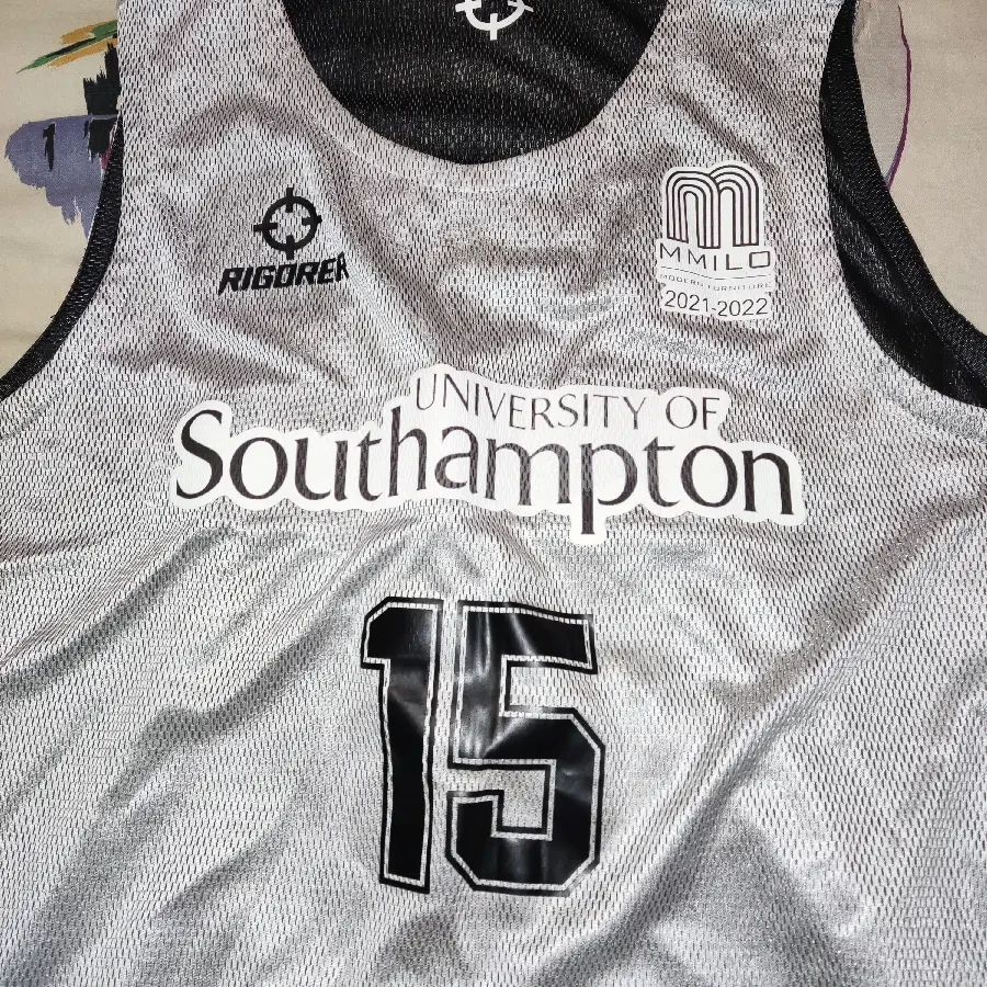 Баскетбольная, двусторонняя майка Rigorer Sauthamton 3