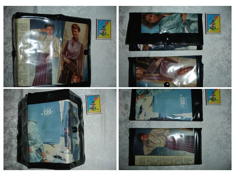 КОШЕЛЁК/гаманець ретро, 4 шт., 18 х 9,5 см; стан НОВИХ. РАРИТЕТ. 6