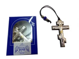 Крест с серебром