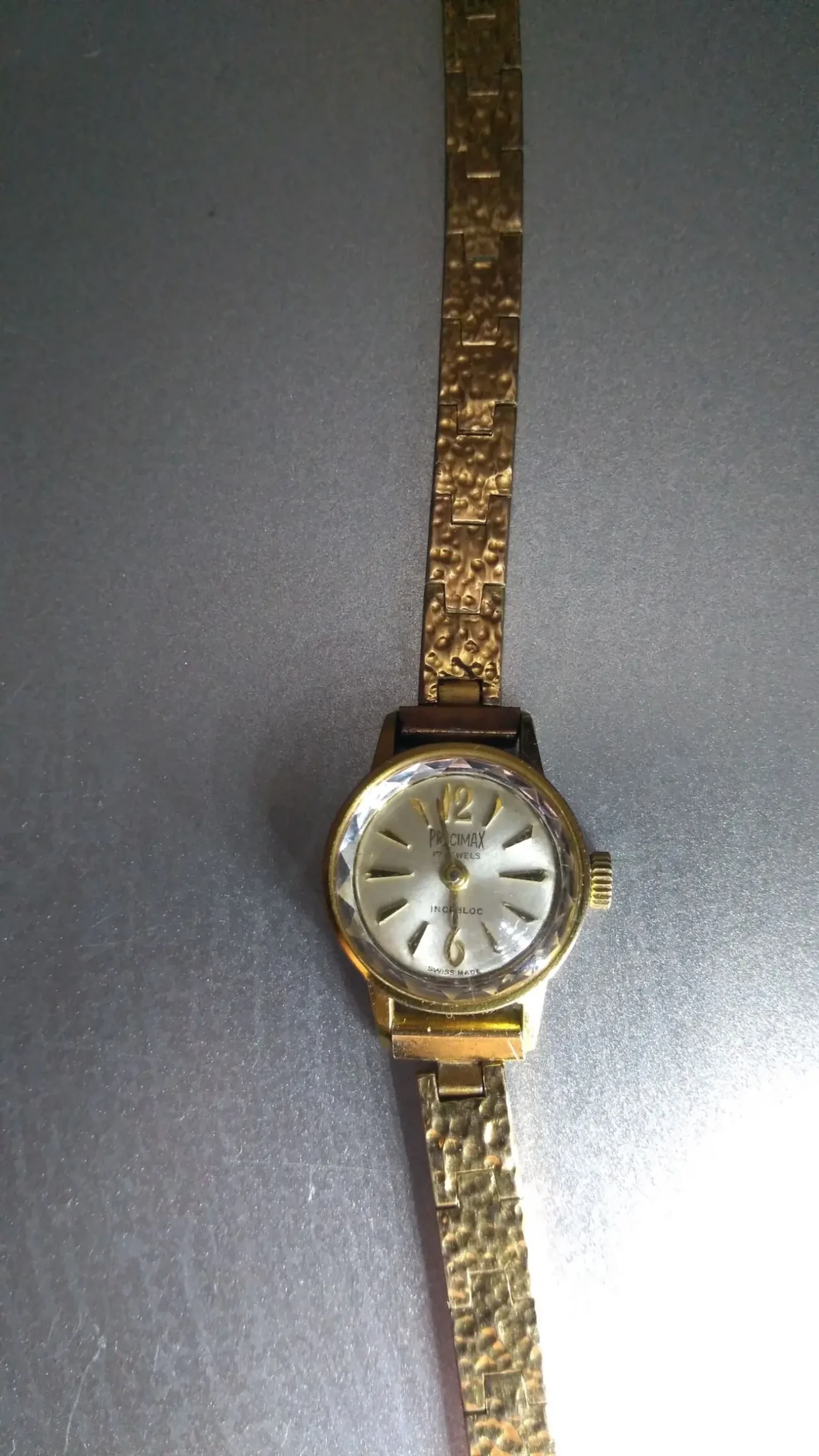 Часы Precimax 17 кам позолота 20 микрон.Швейцария (swiss)механика , ро