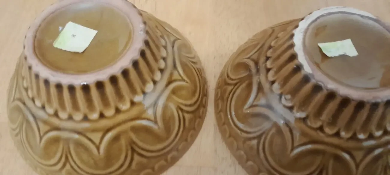 Красивая керамическая салатница. Новая. Ретро СССР 7