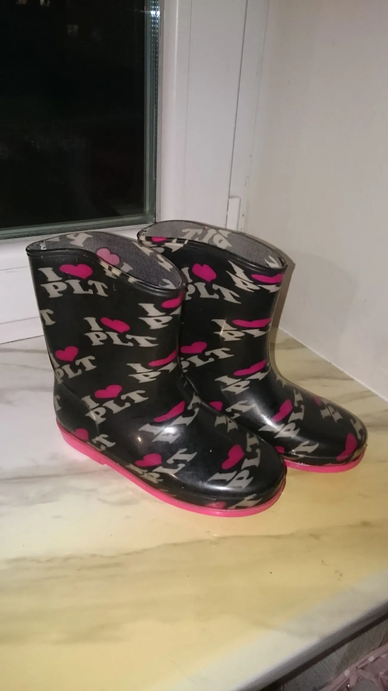 Сапоги сапожки Dual резиновые для девочки 28 8