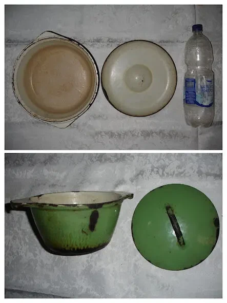 КАСТРУЛЯ ємністю 1 літр АЛЮМІНІЄВА з кришкою, товстостінна. РАРИТЕТ. 8