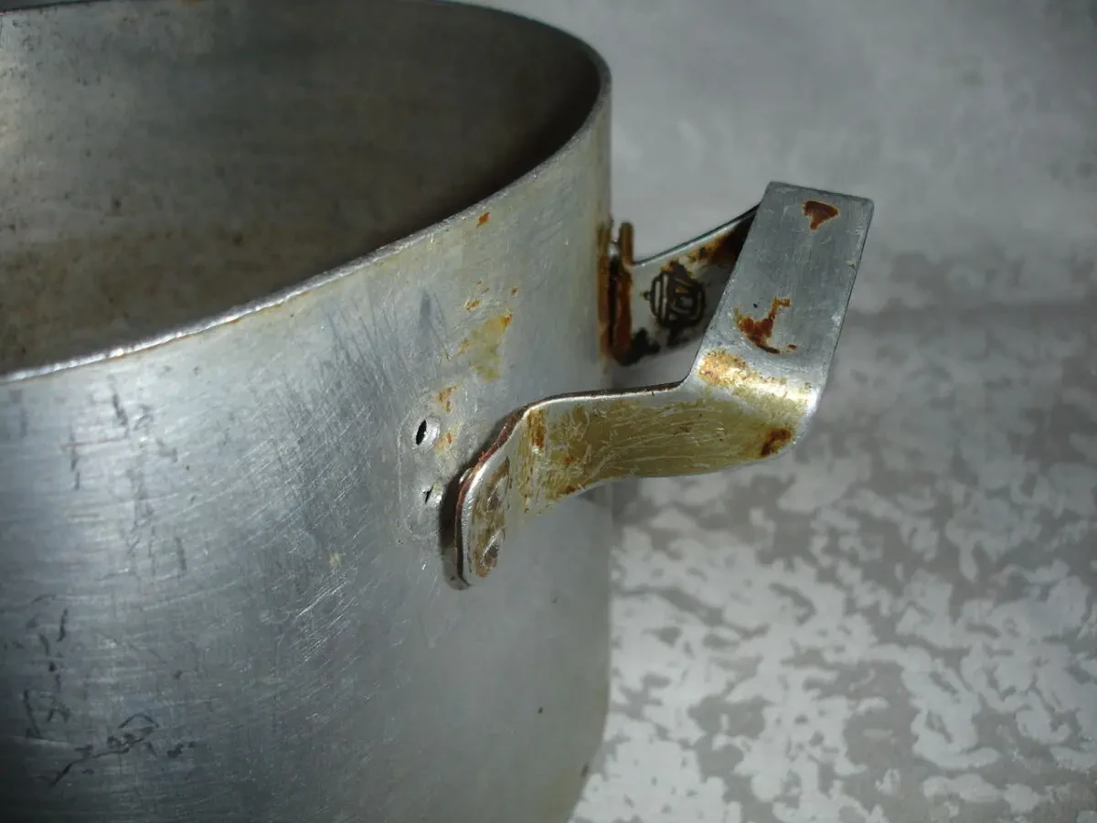 КАСТРУЛЯ ємністю 4 л АЛЮМІНІЄВА, без кришки, товстостінна. РАРИТЕТ. 4