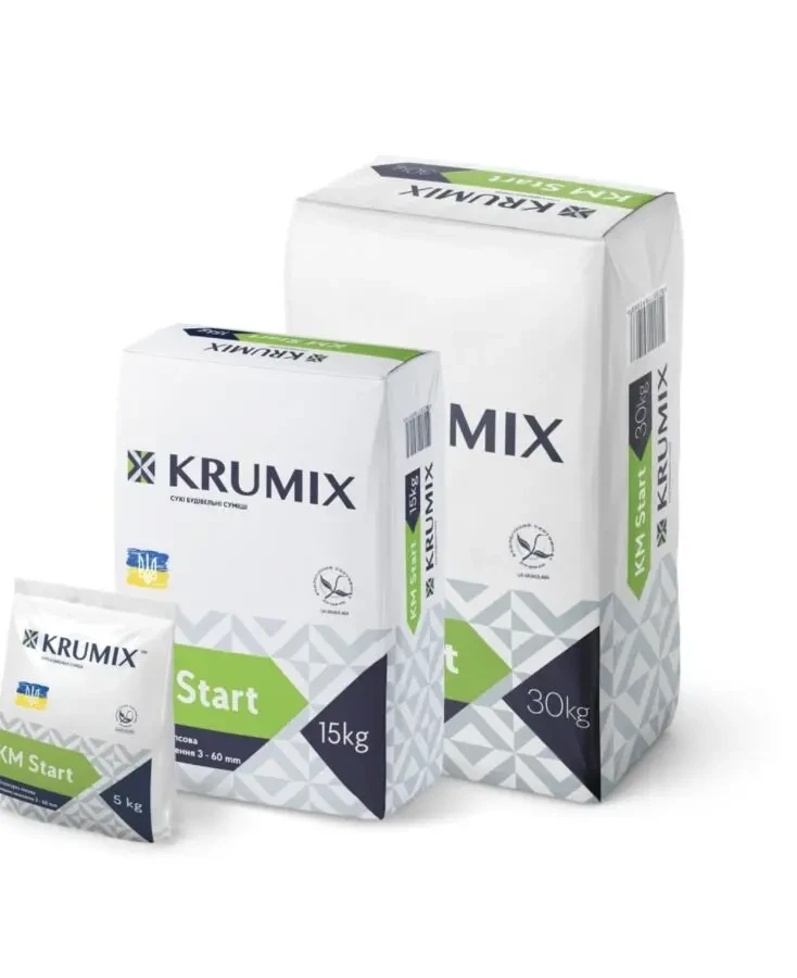 Штукатурка гипсовая START 30 кг Харьков, Крумикс