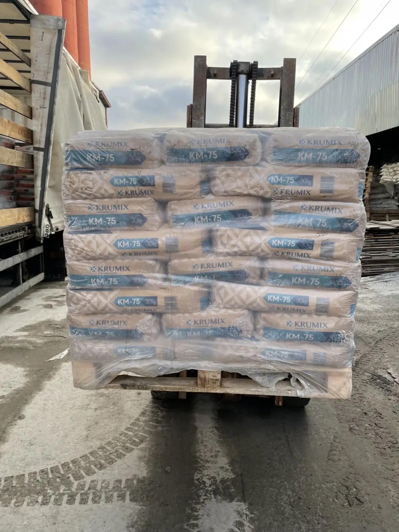 Штукатурка гипсовая Харьков KRUMIX KM-75, машинного и ручного применен 2