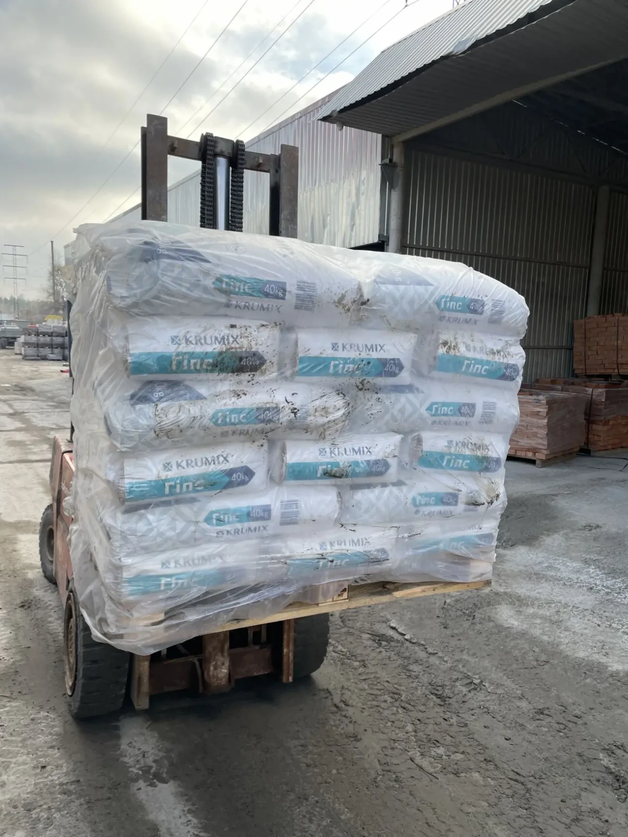 Гипс строительный Г-5 Харьков, 40 кг TM 