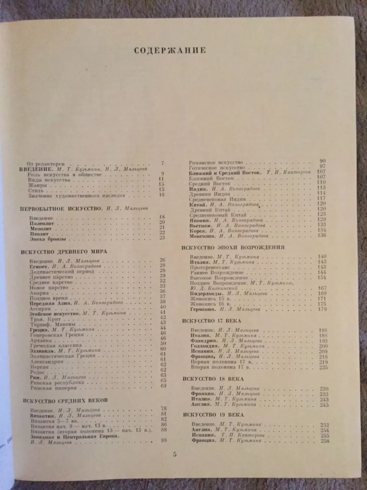 История зарубежного искусства 5