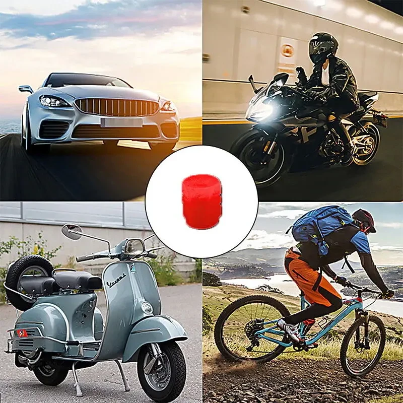 Колпачки светящиеся на ниппель, светонакопительные, люминесцентные 4шт 10