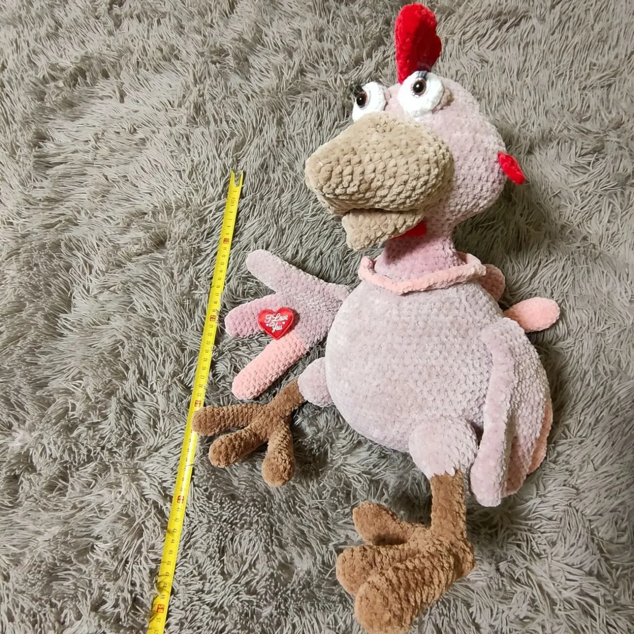 курочка іграшка в'язана гачком.курка м'яка іграшка ручна робота 3