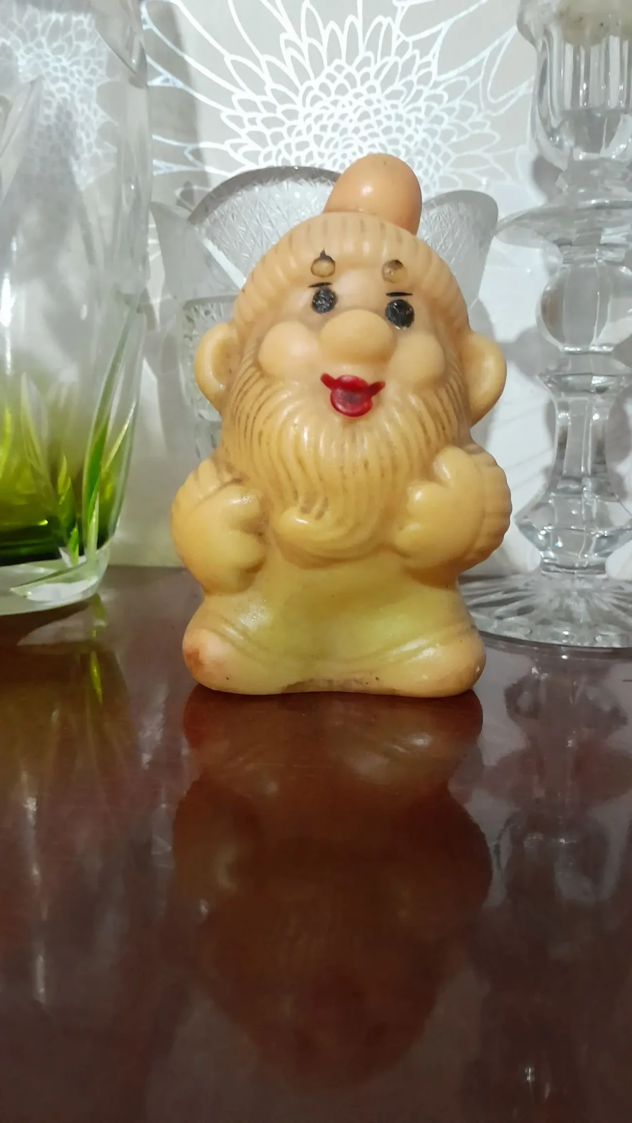 Игрушка. Домовичок резиновая со свистком. Ретро СССР 10