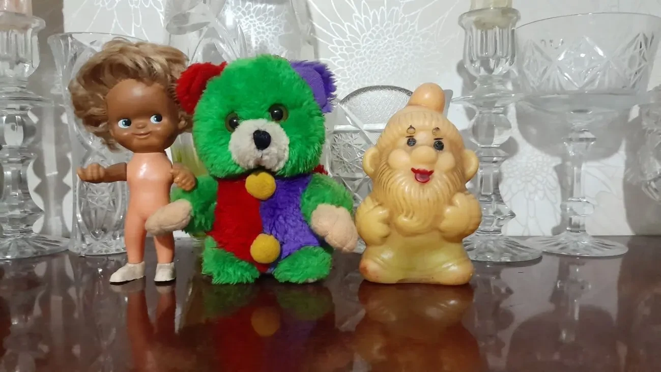 Игрушка. Домовичок резиновая со свистком. Ретро СССР 9