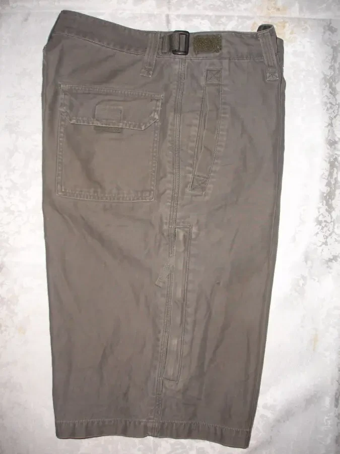 ШОРТЫ/шорти Easy W30, сіро-зелені, котонові. Стильні. Для підлітка. 8