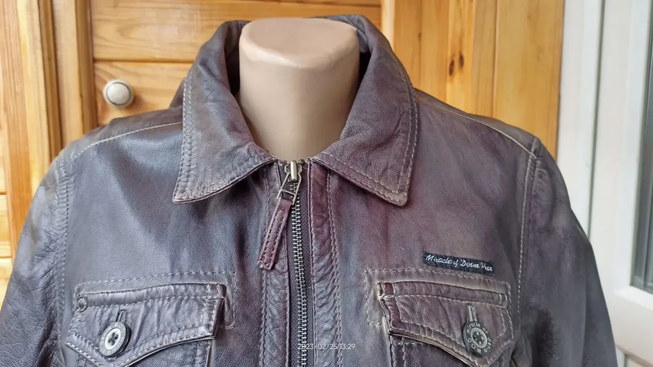 куртка кожанная женская 5