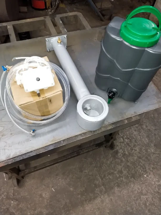 Горелка на отработке 7