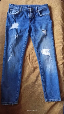 джинсы на девочку