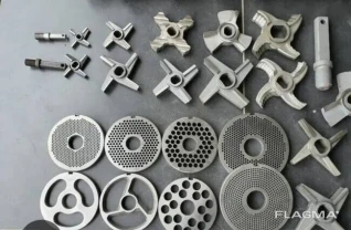 Ножі сита до промислових м'ясорубок.