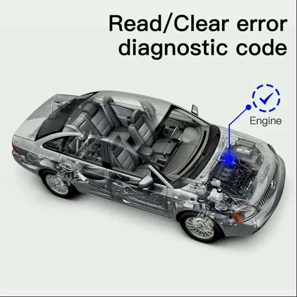 Автосканер OBD2 Bluetooth 4.0 KUULAA KL-DW006 5