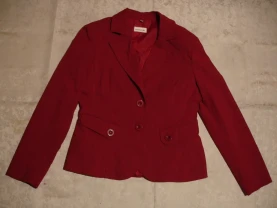 Пиджак/ПИДЖАК червоний BIAGGINI 44 р., на підкладці. Для дівчат.