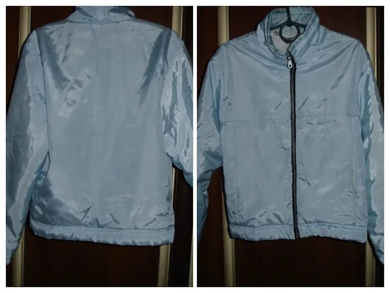 КУРТКА 44 р. голуба; утеплена синтепоном; молодіжна. Для дівчат. 6